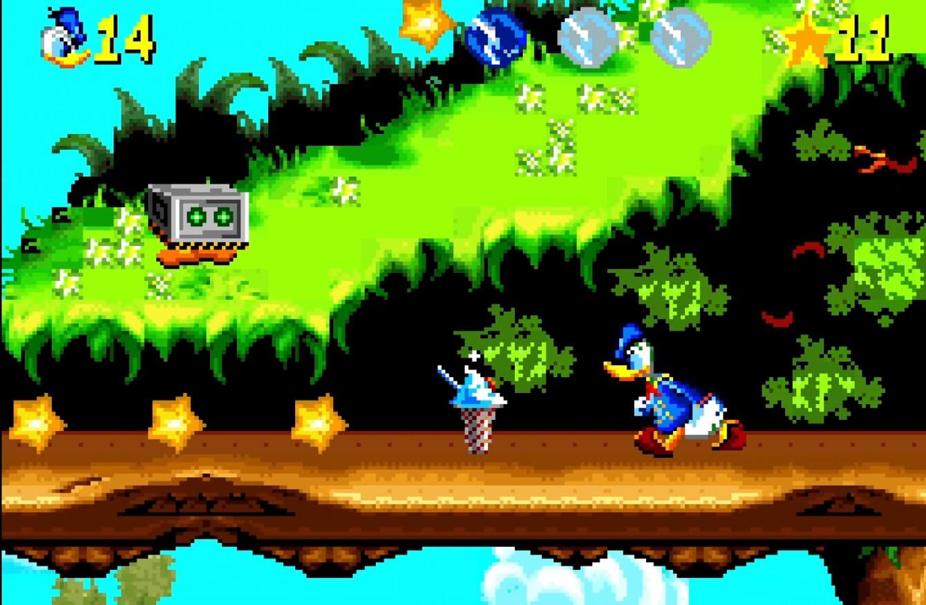 Donald Duck Advance - геймплей игры Game Boy Advance